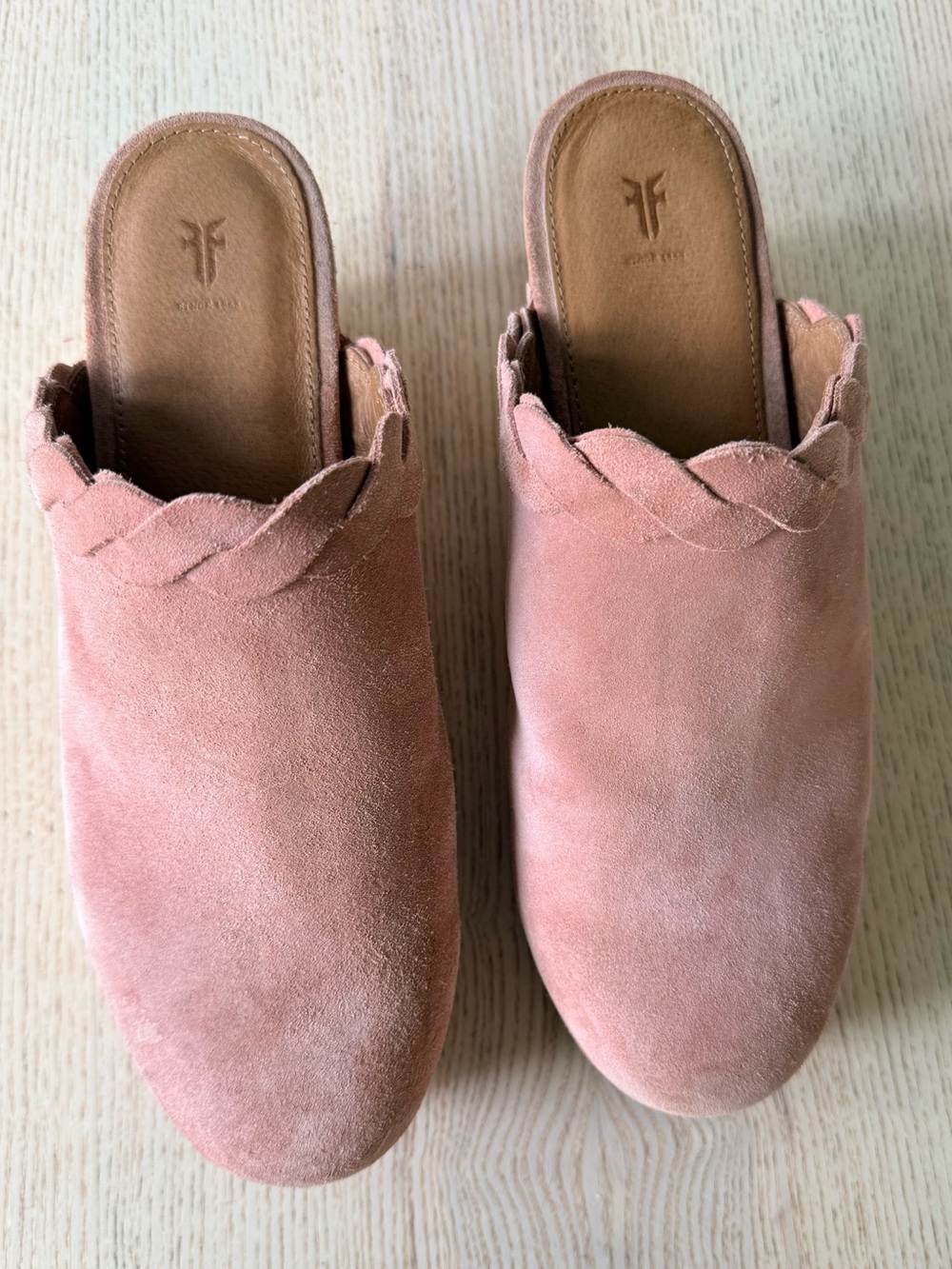 Frye Mille braided suede mule clogs - Picture 5 of 11